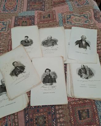 collezione di incisioni del XIX secolo polacche