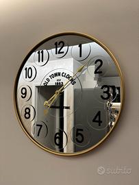Orologio da parete a specchio