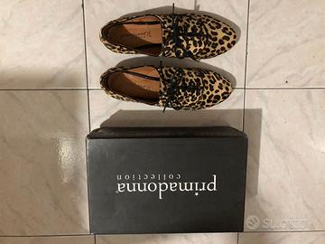Scarpe con lacci animalier n. 38 Primadonna