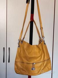 BORSA DI PELLE GIALLA - Pablo Baldini