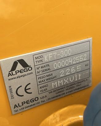 Alpego riper 7 ancore