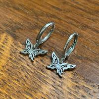 orecchini con farfalla