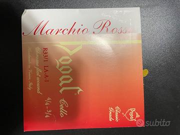 Corda violoncello La A  dogal