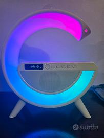 Caricatore Wireless Cassa Bluetooth  Lampada