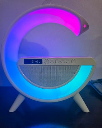 Caricatore Wireless Cassa Bluetooth  Lampada