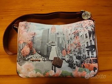BORSA TRACOLLA Y NOT? CON STAMPA NEW YORK