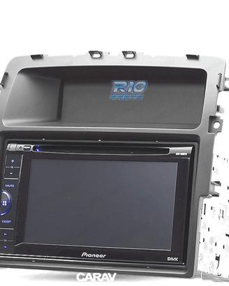 TELAIO NERO RADIO 2-DIN PER OPEL VIVARO NISSAN PRI