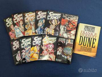 Lotto Shaman King, Manga e Libri