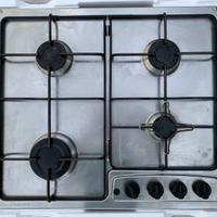 Piani cottura a gas con 4 fuochi