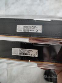 ram HyperX Fury 2 × 8 gb DDR 4 3000Mhz