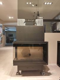 L’Artistico Corner M16 camino pellet