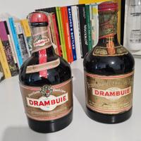 Coppia Bottiglie Liquore Drambuie Vintage 