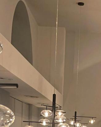 Lampadario Metal Lux 8 lampade