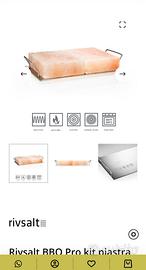 Piastra barbecue Riv Salt BBQ