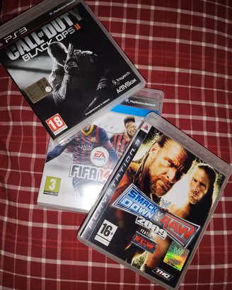 Lotto di 3 giochi PS3