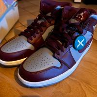 Jordan 1 mid cherrywood
