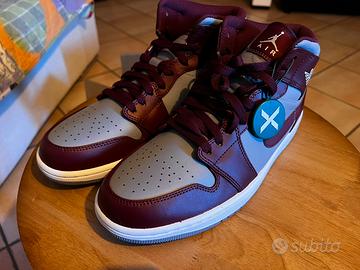Jordan 1 mid cherrywood