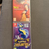 Dragonball z kakarot e pokemon violetto