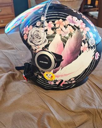 CASCO MOTO AIROH HELIOS MAD MATT MISURA XS
