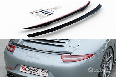 Prolunga spoiler baule porsche carrera 991 11-16