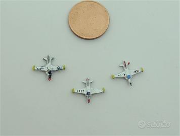 Numero 3 aerei grumman f9f panther miniatura 1:125
