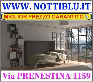 Letto a Scomparsa UGO 1p&1/2 MATERASSO OMAGGIO