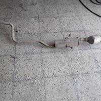 MARMITTA SENZA TERMINALE DI SCARICO TOYOTA Yaris S