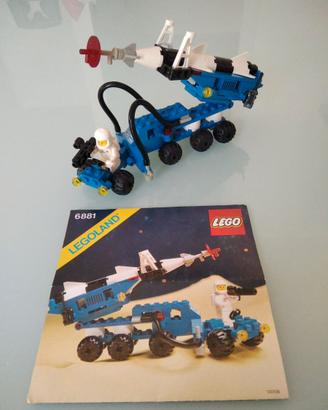Set lego spazio/space completo con figure e istruz