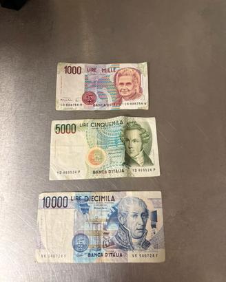 Banconote Lire