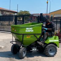 M49 Micro dumper con cassone