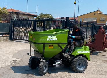 M49 Micro dumper con cassone