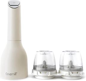 Macina pepe-sale-spezie in ceramica a batteria