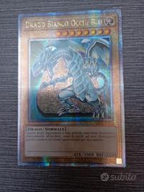 drago bianco occhi blu 25 anniversary rare 