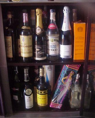 Bottiglie vino champagne liquore epoca ORIGINALI