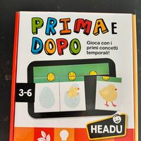 Gioco prima e dopo Headu 3/6 anni