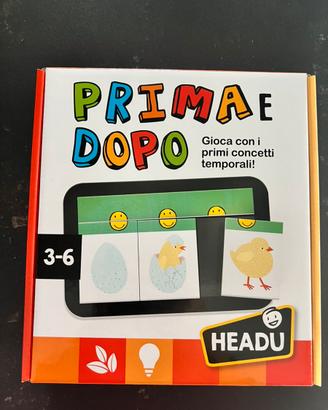 Gioco prima e dopo Headu 3/6 anni