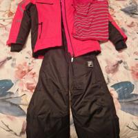 Completo sci Fila bimba 6 anni