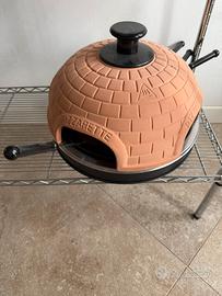 Forno per mini pizze in terracotta – mai usato
