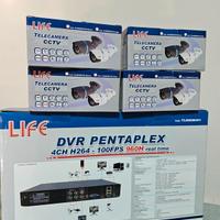 DVR 4 Canali LIFE Videosorveglianza H264