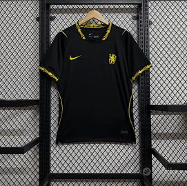 T-shirt Chelsea FC Nera e Oro - Modello Nike