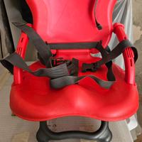 Seggiolino bambini per rialzo su sedia adulti