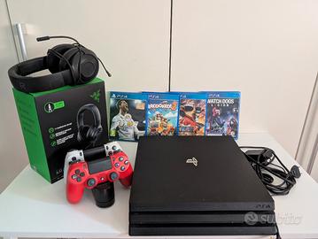 PS4 pro set completo