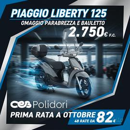 Piaggio Liberty 125 - Tuo a 2.750€ f.c. con Parabr