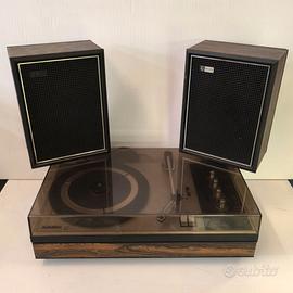 Giradischi Philips 705 stereo amplificato vintage