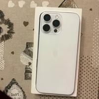iPhone 16 pro Max bianco