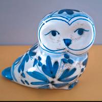 Gufo in ceramica