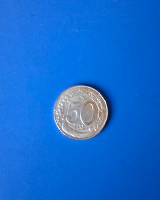 lire 50 mini moneta Turrita