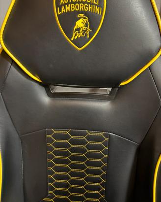 Lamborghini: Sedia gaming e da ufficio come nuova