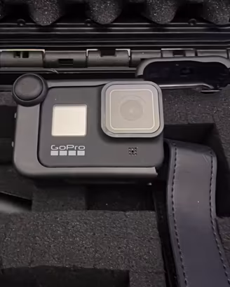 GoPro HERO8 Black + Media Mod + 2 batterie + acces