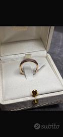Anello in ORO con Rubuni e Diamanti